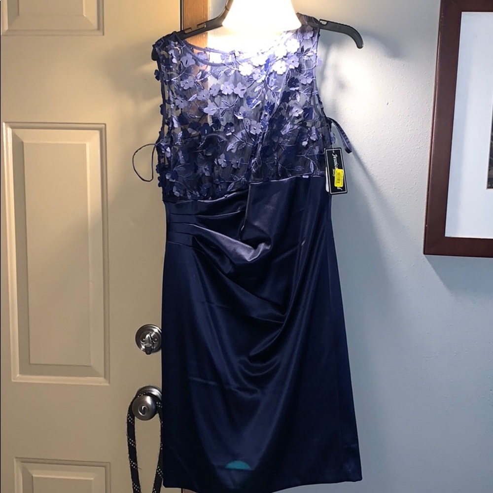 Blue dress